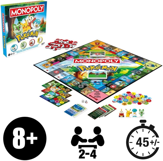 Picture of MONOPOLY Board game Pokemon (In Estonian and Latvian lang.)