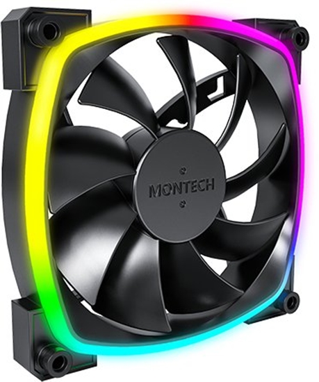 Picture of Wentylator Montech AX120 PWM ARGB Czarne