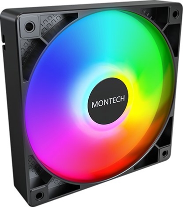 Picture of Montech GF120 PWM ARGB Lüfter - 120mm, schwarz
