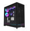 Attēls no Case|MONTECH|HS01 PRO|MidiTower|Case product features Removeable HDD basket/Transparent panel|Not included|ATX|MicroATX|MiniITX|Colour Black|HS01PRO(B)