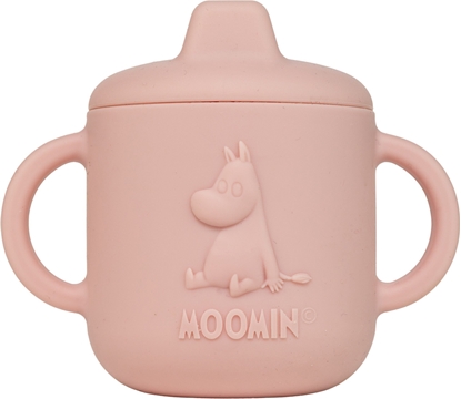 Attēls no Moomin Silicone sippy cup, rosehip pink