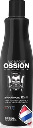 Изображение Morfose MORFOSE_Ossion Puryfing Shampoo 2in1 For Hair and Beard szampon 2w1 do wosów i brody 500ml