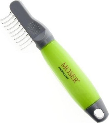 Attēls no Moser Filcak dla psów, 10 hakowych ostrzy, szarozielony