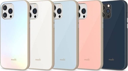 Изображение Moshi Etui Moshi iGlaze Apple iPhone 13 Pro Max (system SnapTo) (Pearl White)