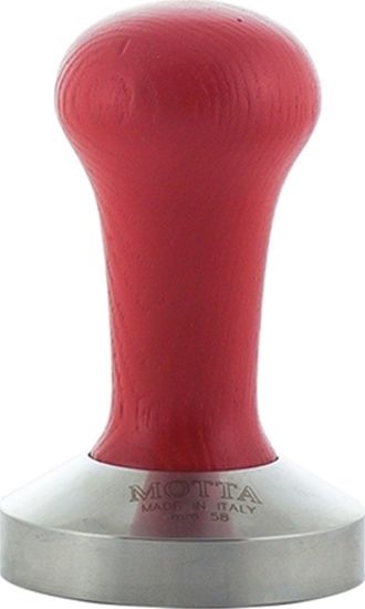 Изображение Motta Tamper Motta czerwony - 57 mm