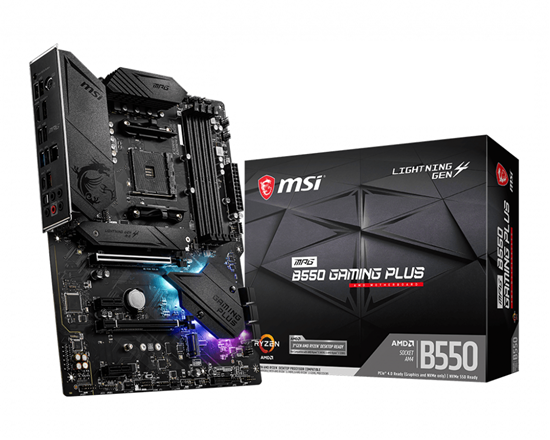 Picture of MSI MPG B550 Gaming Plus AMD B550 Socket AM4 ATX