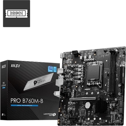 Attēls no MSI PRO B760M-B DDR4 |