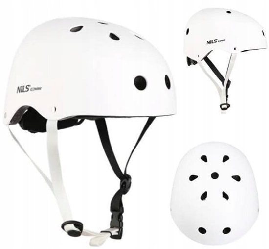 Изображение MTW001 BIAY ROZM. L(58-61CM) KASK NILS EXTREME