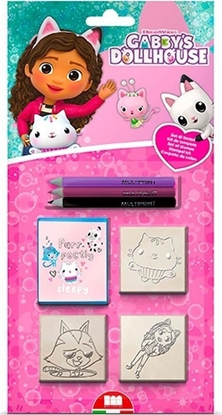 Изображение Multiprint MULTIPRINT KOCI DOMEK GABI PIECZTKI BLISTER 3 SZT.