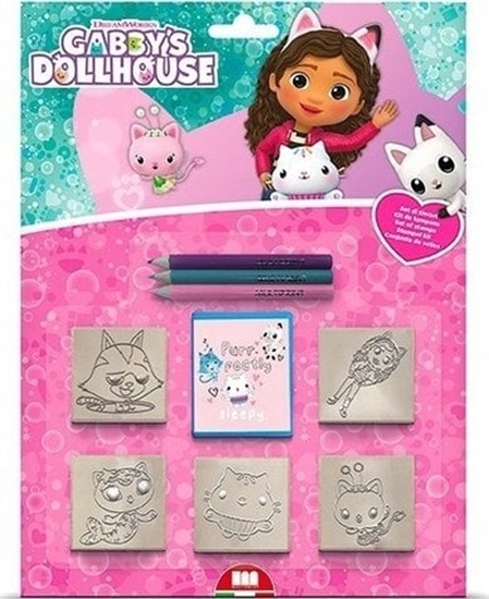 Изображение Multiprint MULTIPRINT KOCI DOMEK GABI PIECZTKI BLISTER 5 SZT.