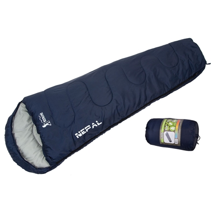 Picture of Mummy guļammaiss Nepal 210X80x50cm tumši zils Enero Camp