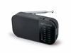 Picture of Muse M-025 R, Portable radio, Black
