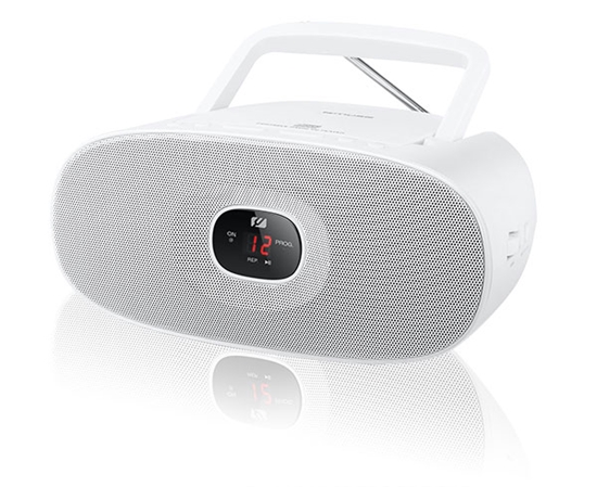 Изображение Muse MD-202RDW White, Portable radio CD player,