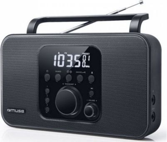 Picture of Muse | Radio | M-091R | Alarm function | AUX in | Black