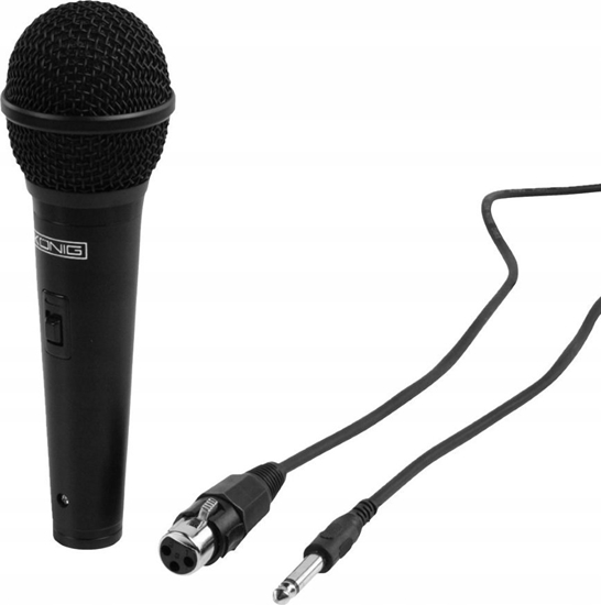 Picture of Nedis MPWD25BK Wired microphone / Detachable cable 5m