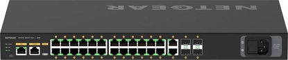 Изображение NETGEAR GSM4230P-100EUS network switch Managed L2/L3 Gigabit Ethernet (10/100/1000) Power over Ethernet (PoE) 1U Black