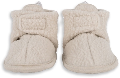 Attēls no New! Lodger Slipper Teddy slippers Birch 6-12m SLT 599_6-12