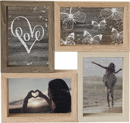 Picture of Nielsen Collage Mixed Colours 4 4x10x15 Wood Gal. bunt 8999348