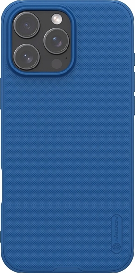 Picture of Nillkin Etui Nillkin Super Frosted Shield Pro na iPhone 16 Pro - niebieskie