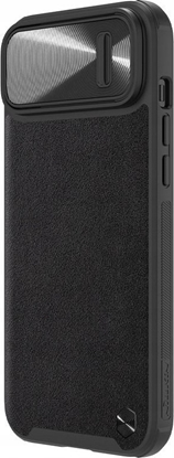 Attēls no Nillkin NILLKIN CAMSHIELD LEATHER S IPHONE 14 PLUS, BLACK / CZARNY