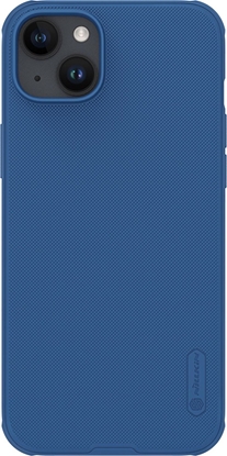 Attēls no Nillkin Wzmocnione etui do iPhone 15 Plus Nillkin Super Frosted Shield Pro - niebieskie