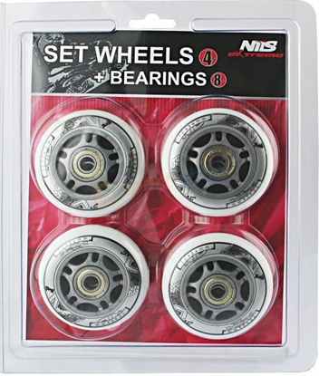 Picture of Nils Extreme Kóka PU 72x24 82A biae zestaw (16-32-009)