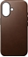 Attēls no NOMAD Modern Horween Leather Case Rustic Brown | iPhone 16 Pro