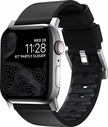 Picture of Nomad Nomad Active Strap Pro Black, silver - AW 44/42 mm