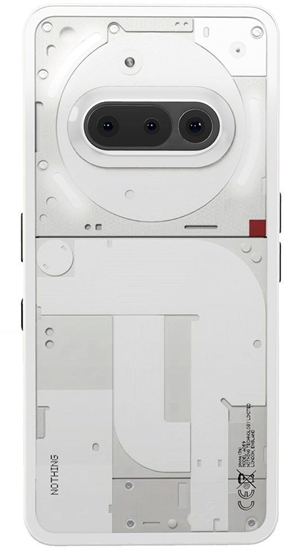 Изображение Smartfon Nothing Phone (3a) 5G 12/256GB Biay  (A10400146)