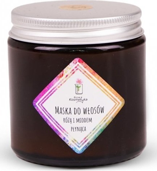 Изображение Nowa Kosmetyka Maska do wosów ró i miodem pynca, 120 ml