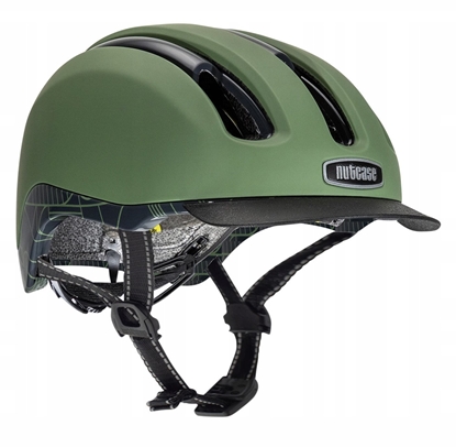 Picture of Nutcase Vio Adventure Bahous Green Mips cycling helmet, 55-59 cm