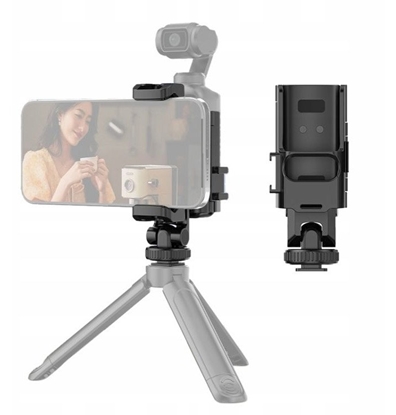 Picture of Obudowa Uchwyt Mocowanie Do Dji Osmo Pocket 3 Iso 1/4"" + Uchwyt Na Telefon / Pu726b