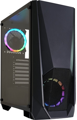 Picture of Xilence Xilent Blast X505.ARGB Gaming PC Case, RGB ATX Midi Tower, black