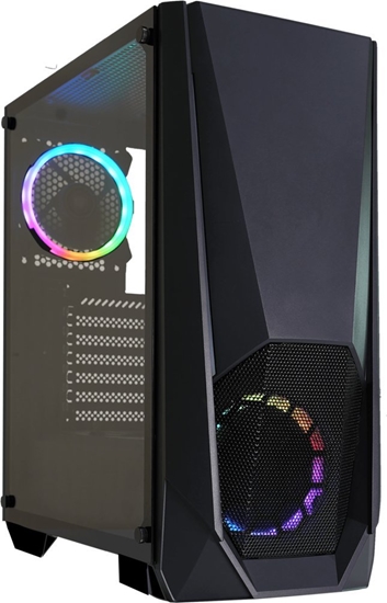 Picture of Xilence Xilent Blast X505.ARGB Gaming PC Case, RGB ATX Midi Tower, black