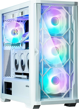 Attēls no Obudowa Zalman Zalman Z10 DUO WHITE zabezpieczenia & uchwyty komputerów Midi Tower Biay