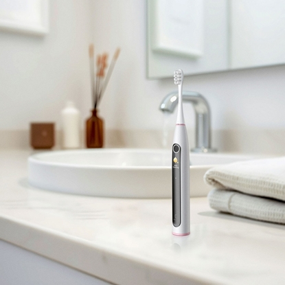 Picture of Oclean X Lite S Duo Set electric toothbrushes for two, blue and gray