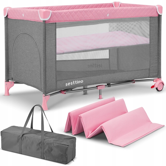 Picture of ÓECZKO TURYSTYCZNE SESTTINO LIA PLUS PINK Z PODWIESZAN PODOG