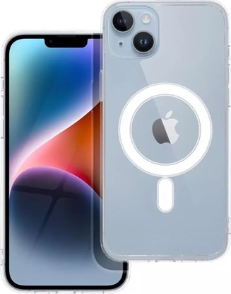 Attēls no OEM Futera CLEAR MAG COVER kompatybilny z MagSafe do IPHONE 14 Plus transparentny