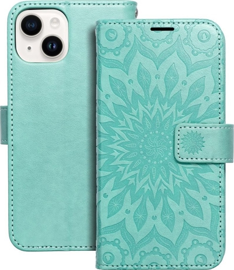 Picture of OEM Kabura MEZZO Book do IPHONE 14 mandala zielony