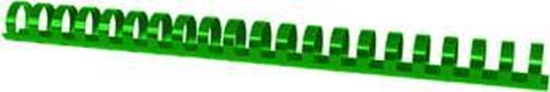 Picture of Office Products Grzbiety do bindowania OFFICE PRODUCTS, A4, 22mm (210 kartek), 50 szt., zielone
