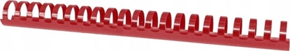 Picture of Office Products Grzbiety do bindowania OFFICE PRODUCTS, A4, 28,5mm (270 kartek), 50 szt., czerwone