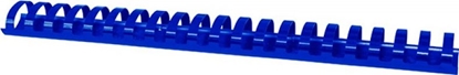 Picture of Office Products Grzbiety do bindowania OFFICE PRODUCTS, A4, 32mm (300 kartek), 50 szt., niebieskie