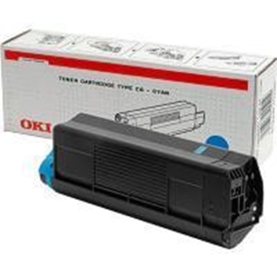 Изображение OKI 43872307 toner cartridge Original Cyan 1 pc(s)