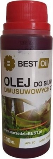 Picture of OLEJ DO MIESZANKI 2T CZERWONY 100ml BEST OIL