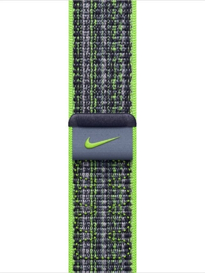 Picture of Opaska sportowa Nike w kolorze jasnozielonym/niebieskim do koperty 41 mm