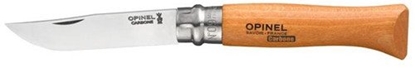 Picture of Opinel pocket knife No. 09 carbon blade with wood handle