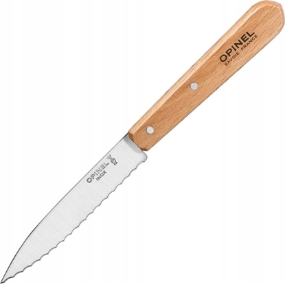 Изображение Opinel serrated knife No. 113 Natural