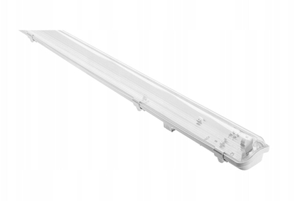 Attēls no Oprawa hermetyczna LED GTV Hagen LD-HAG136-30 136 T8 G13 IP65 PC/PC LED zasilanie jednostronne biaa