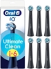 Picture of Oral-B Replaceable toothbrush heads | iO UltimateClean | Heads | For adults | Number of brush heads included 6 | Black