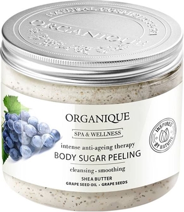 Picture of Organique Spa & Wellness Przeciwstarzeniowy peeling cukrowy do ciaa z winogronem 200ml